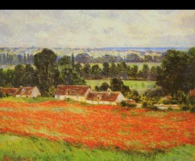 Claude Monet Field of Poppies